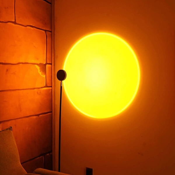 Sunset Warm Corner Floor Lamp Modern Colour - Cints and Home