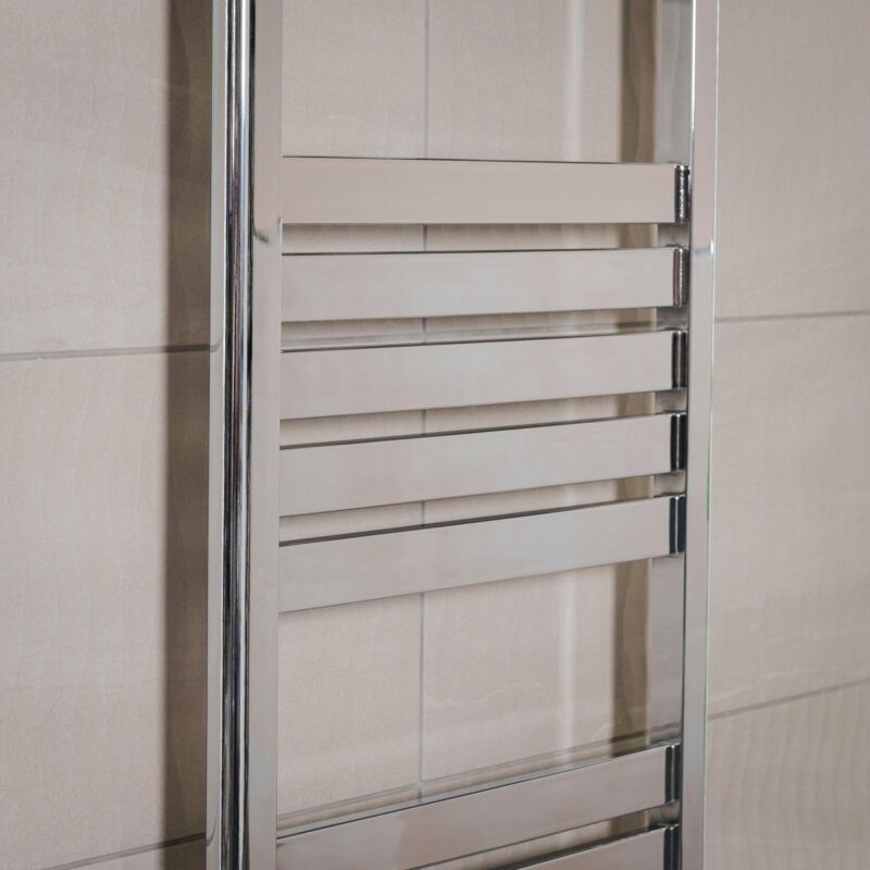 Designer Flat Panel Bathroom Heated Towel Rail Radiator Rad - Cints and Home