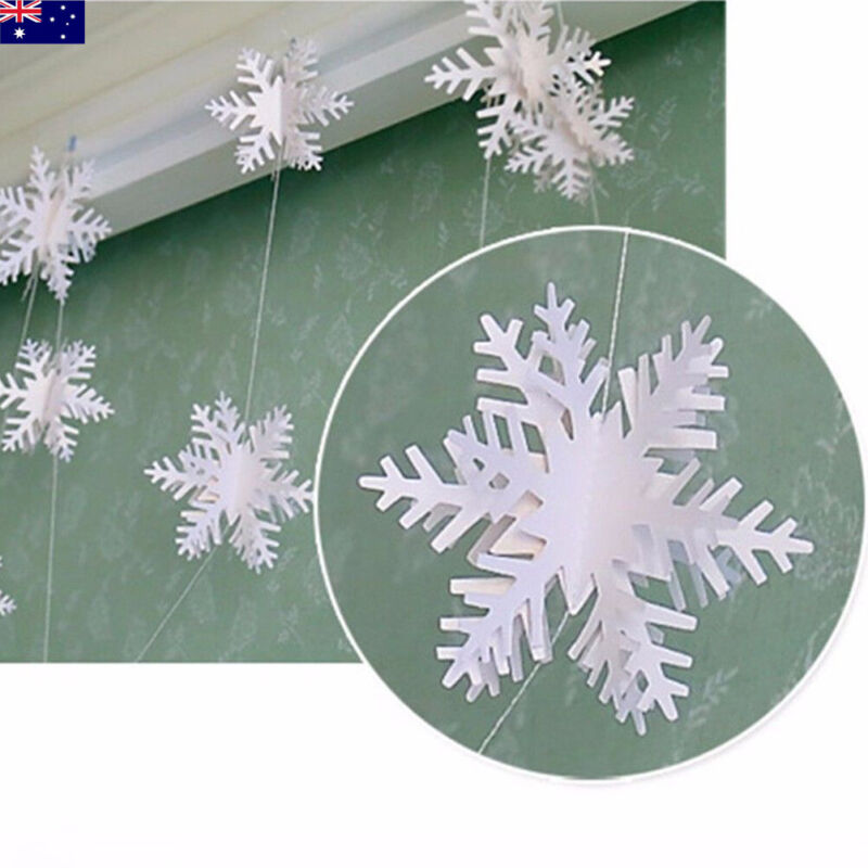 3M Winter White Snowflakes Christmas Hanging