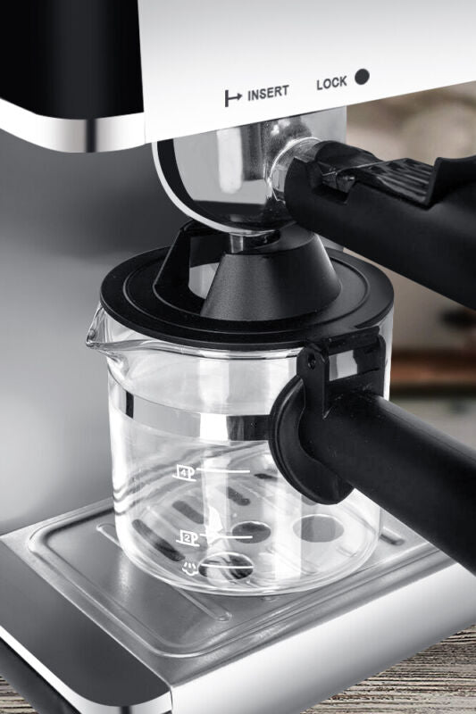 800W Espresso Coffee Machine Maker Latte Cappuccino