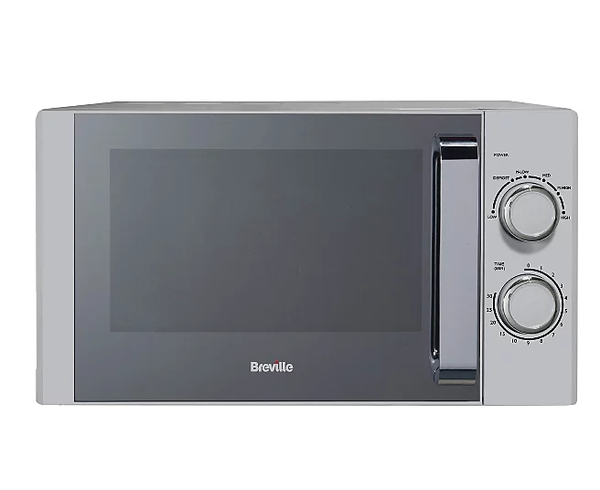 Breville 800w Microwave Oven with Manual Control 17L Grey