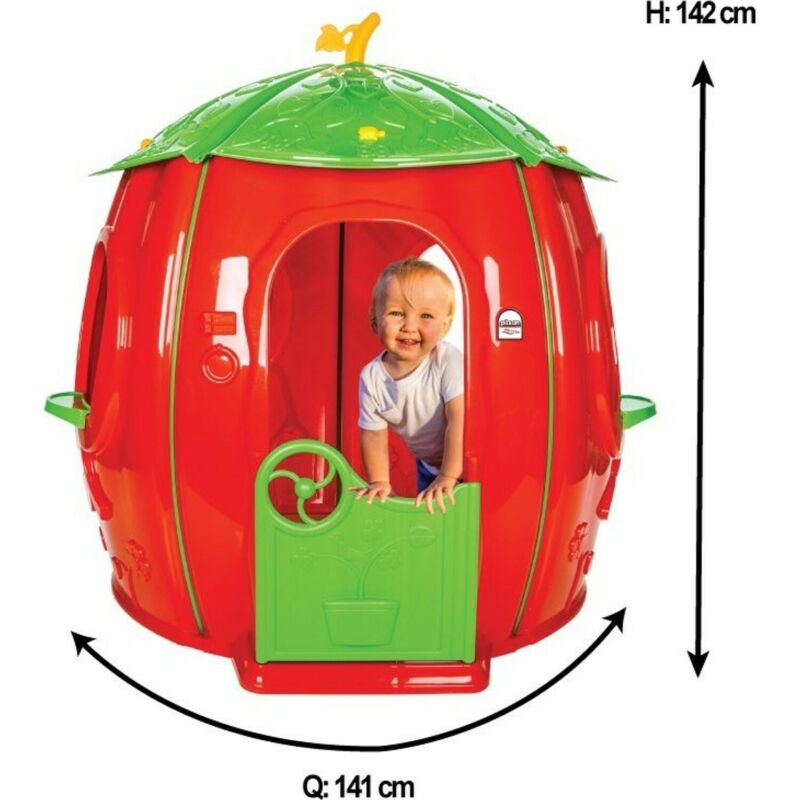 Strawberry Playhouse, Playhouse for Children Indoor and Outdoor Use - Cints and Home