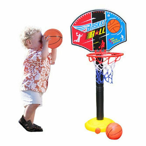 Kids Portable Basketball Stand Children Backboard Hoop - Cints and Home