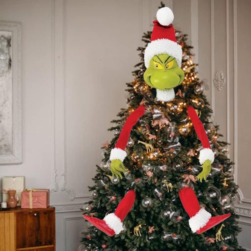 Christmas  Grinch Arm, Leg, Head, Ornaments