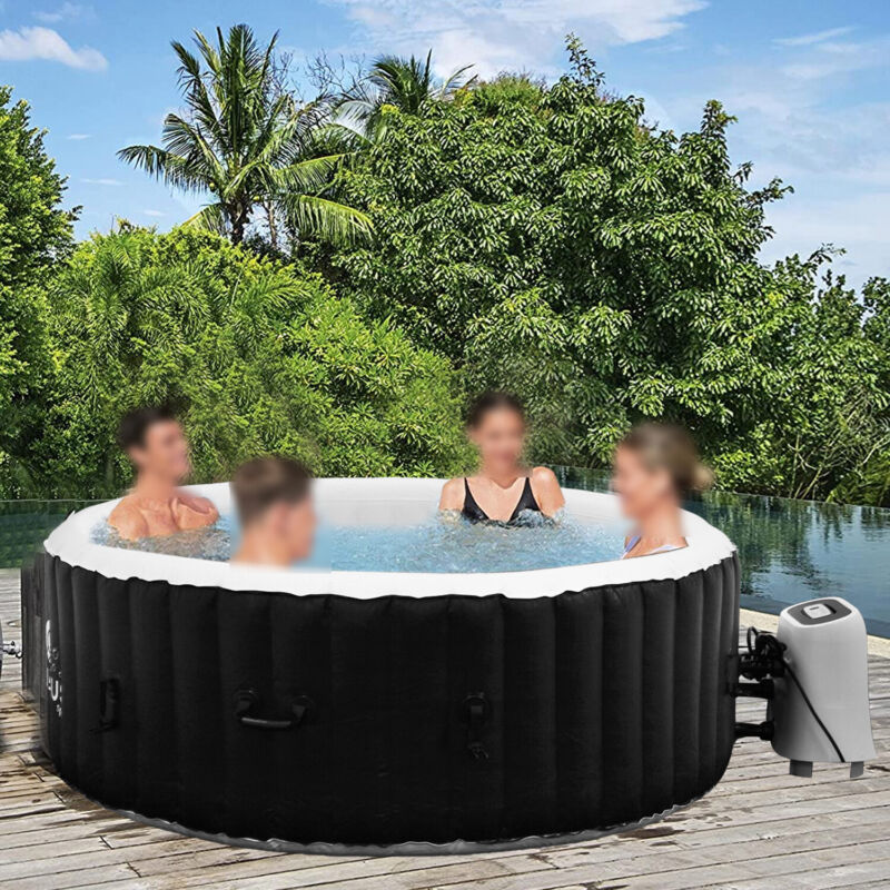 4-6 Person Inflatable Bubble Round hot tub