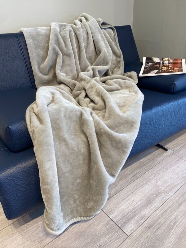 Mink Large Blanket Fleece Throw Sofa Bed