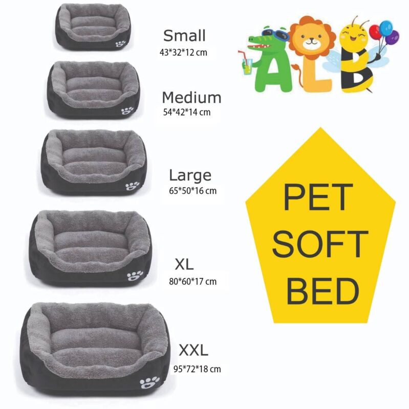 Dog Bed For Small Medium Large Pets Cat Puppy