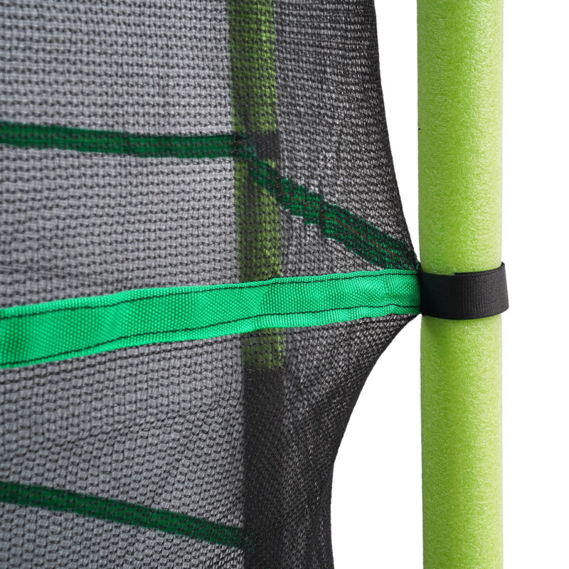 Green Kids Trampoline with Safety Net Enclosure - Cints and Home