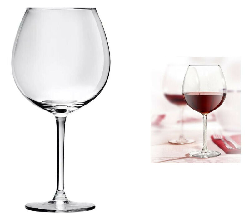Giant RED Wine Glasses cup 725ml / 25.5 oz