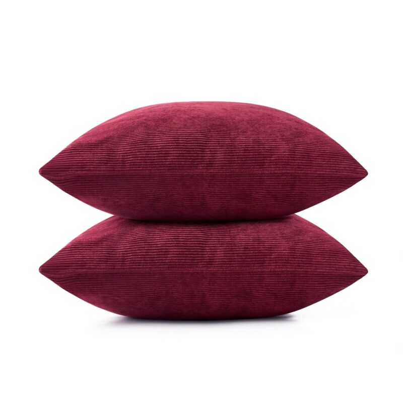 Set Of 4 Crushed Velvet Cushion Covers OR Filled Cushions