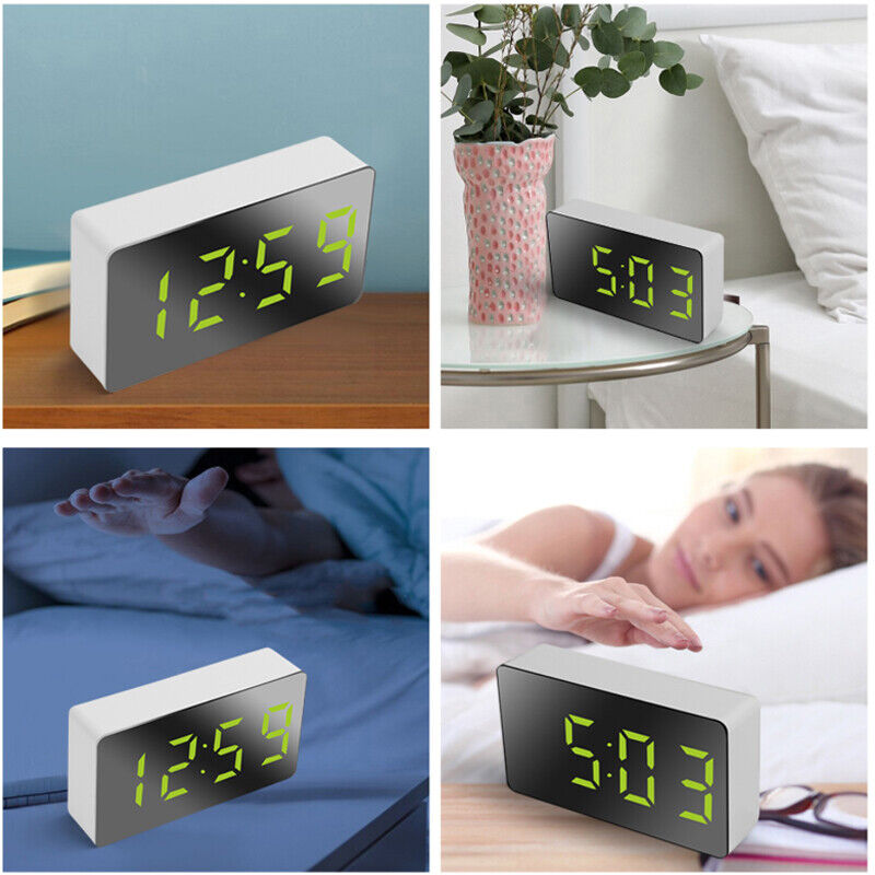 Mini Digital Electronic Mirror Alarm Clock LED - Cints and Home