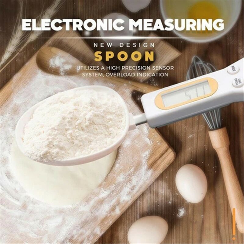 UK Digital Spoon Electronic Scale LCD Measuring