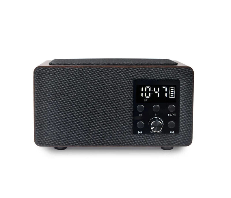 RDI910WC Bluetooth 5.0 FM Radio Alarm Clock With QI Wireless Charging - Cints and Home