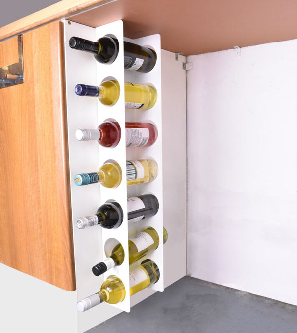Kitchen Under Cabinet Space Filler Wine Rack 7