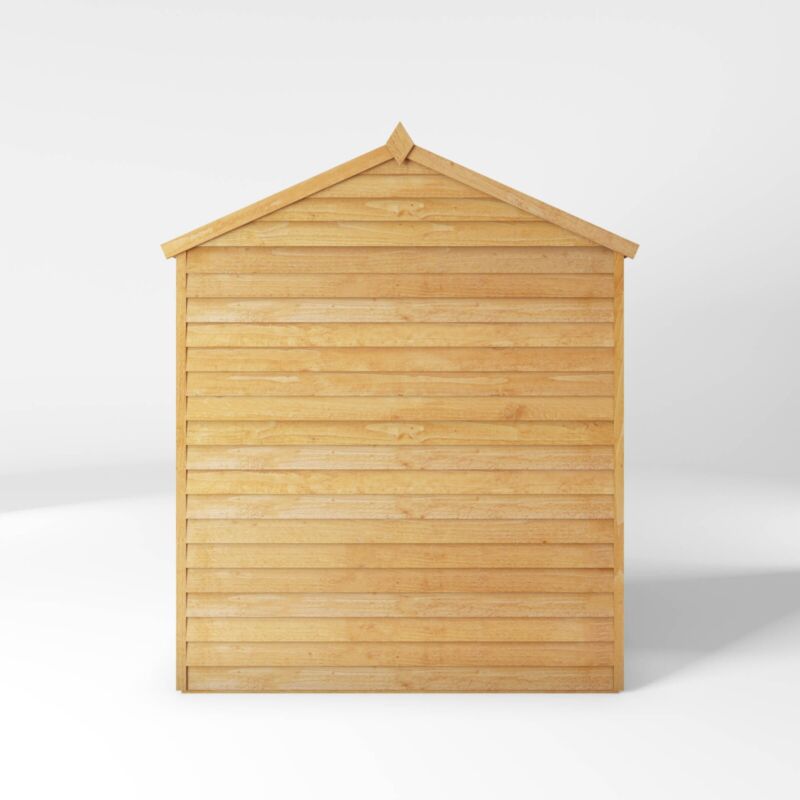 Reverse Apex Garden Wooden Storage Shed