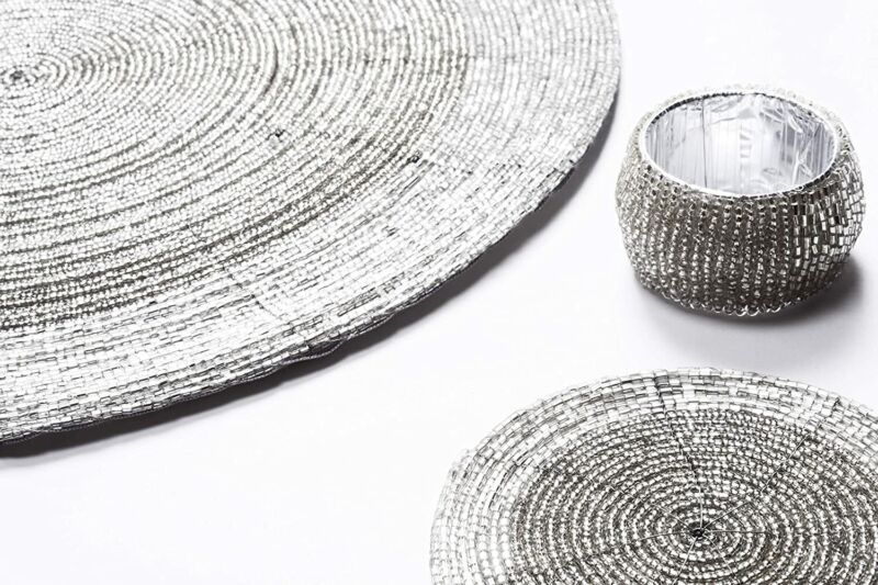Coasters and Napkin Rings Round Placemats