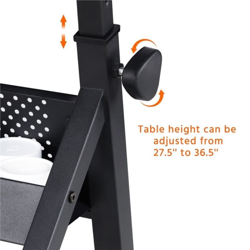 Drafting Table/Stool Set w/ Adjustable Table