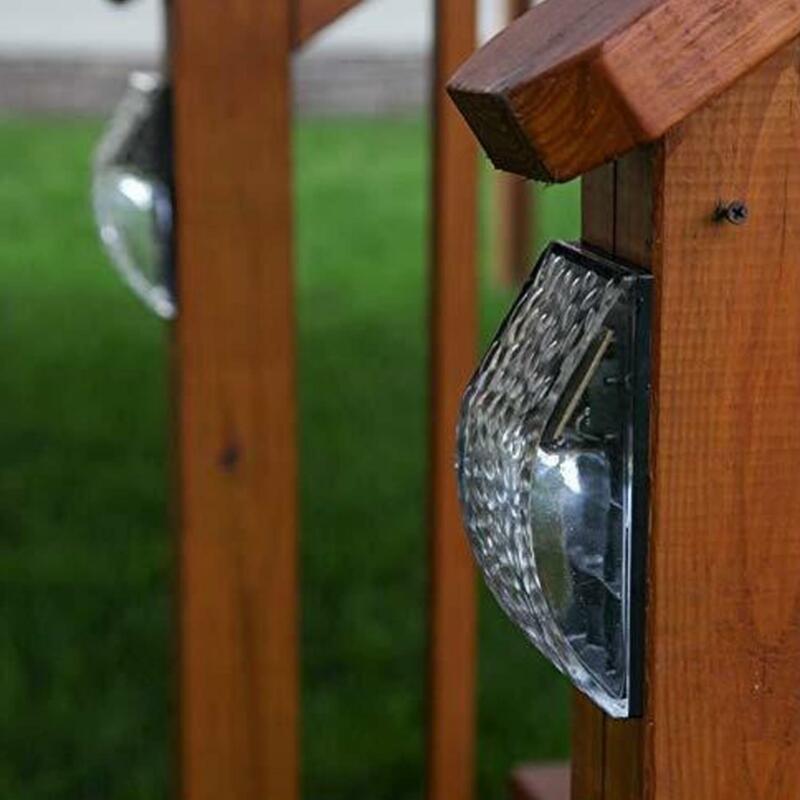 SOLAR POWERED SMD LED FENCE LIGHTS OUTDOOR WALL - Cints and Home