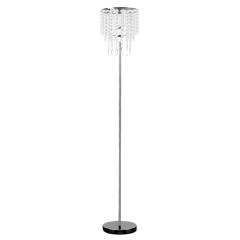 Modern Chrome Standard Floor Lamp Standing Light - Cints and Home