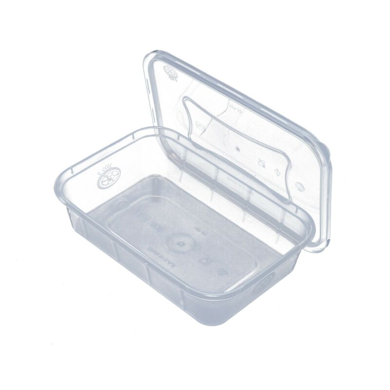 Plastic Food Containers Takeaway Clear Microwave Freezer