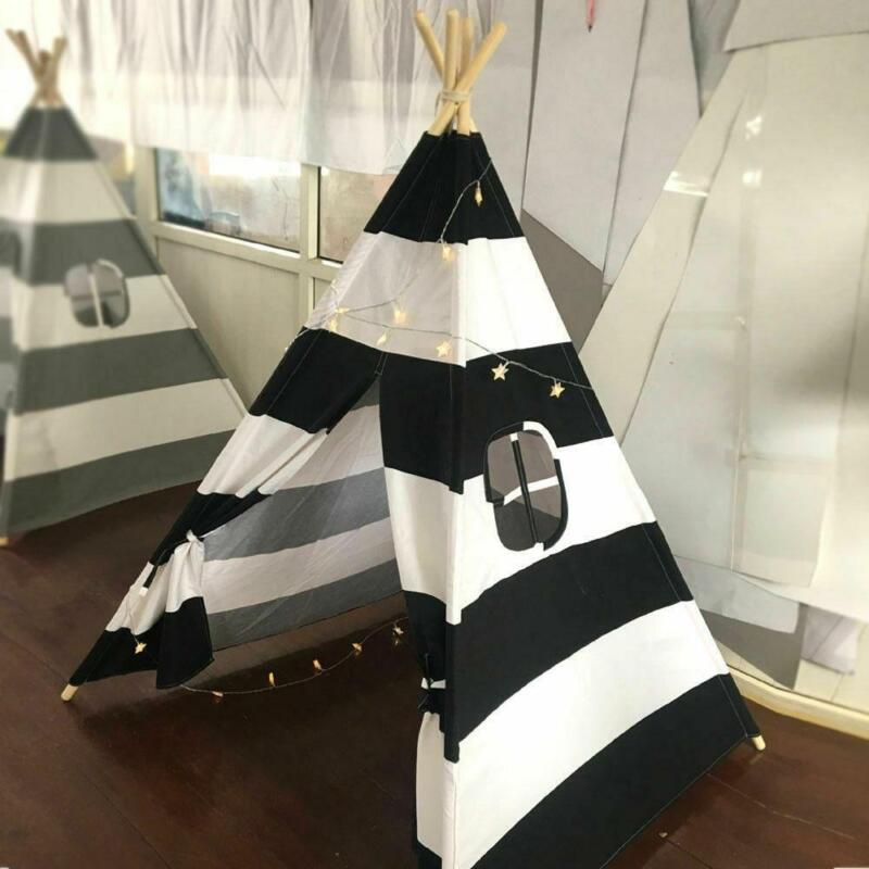 165cm Height Canvas Child Kids Indian Tent Teepee - Cints and Home