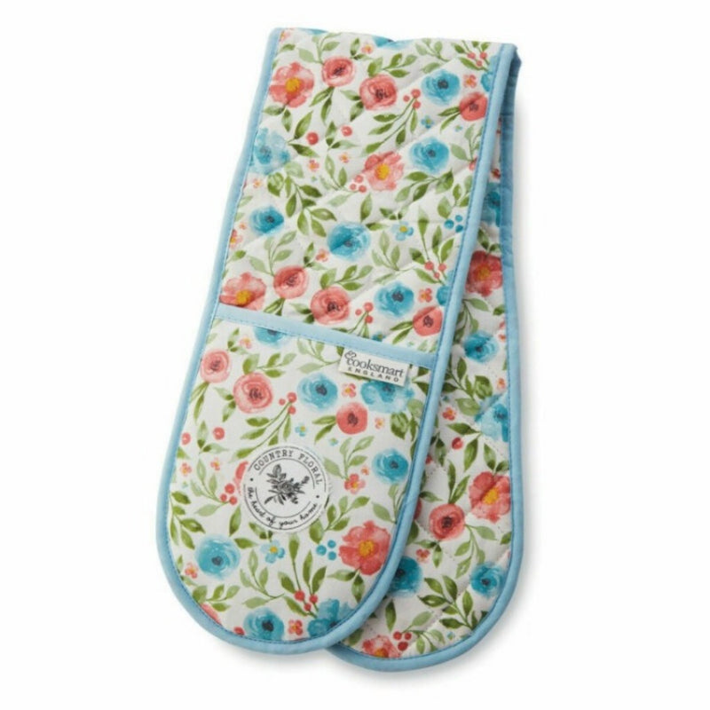 Cotton Flower Oven Gloves - Cints and Home