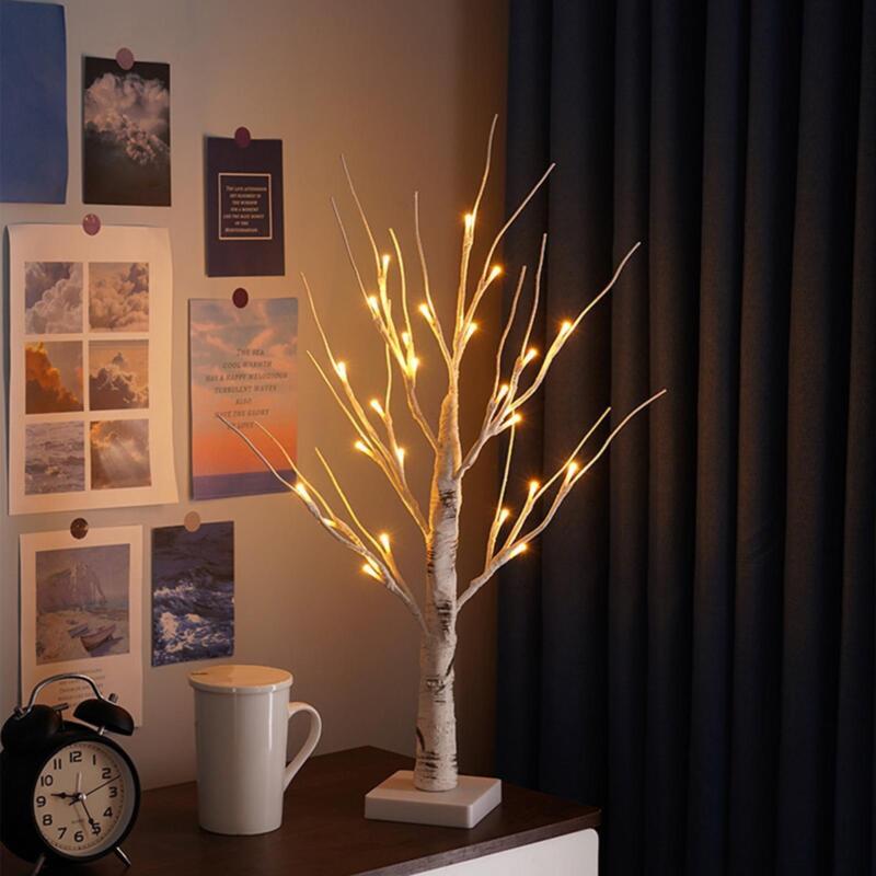 60CM LED Twig Birch Table Tree Lamp