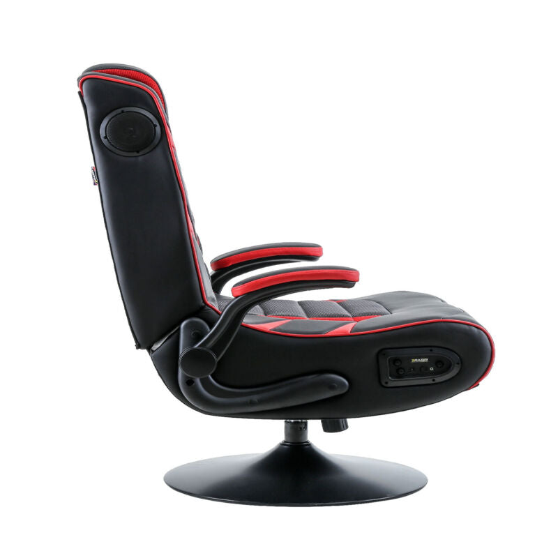 Bluetooth Gaming Chair - Vibration - Panther Elite 2.1 Speaker - Red - Cints and Home