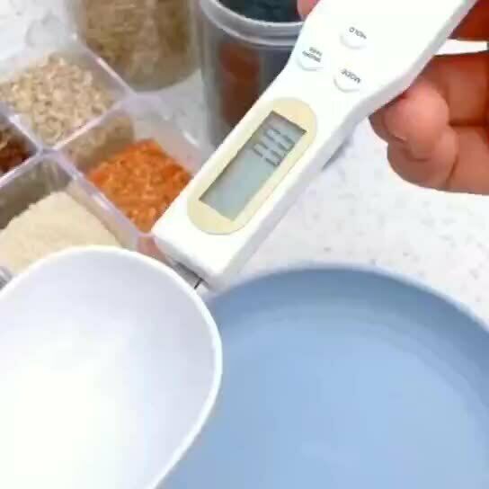 Electronic Digital Spoon Scale with LCD Display