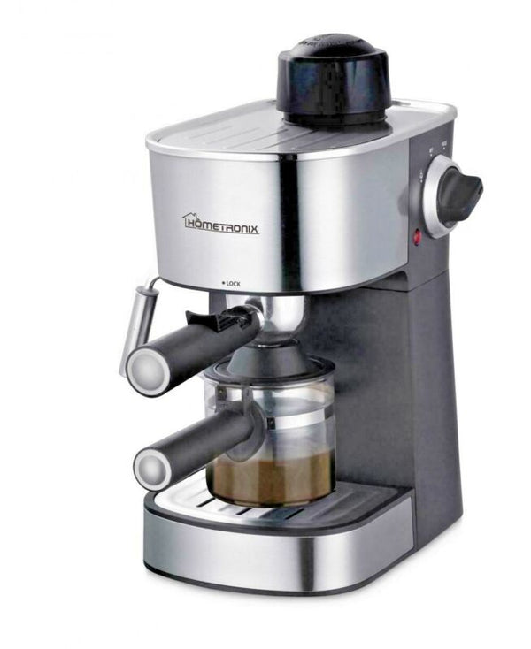 HomeTronix 4 Bar Coffee Maker Machine Espresso Latte