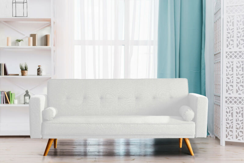 Stylish linen fabric sofa