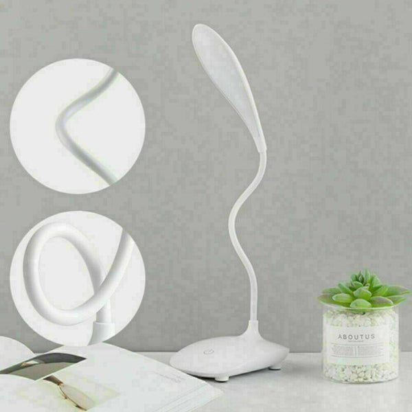 Table Bedside Reading Desk Lamp USB Rechargeable Dimmable - Cints and Home