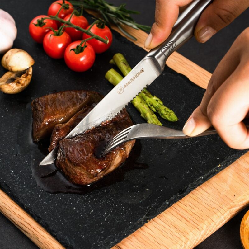 Steak Knives Set of 2 – Stainless Steel Steak Knife