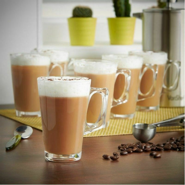Latte Glasses 240ml for Hot Tea Cappuccino Glass