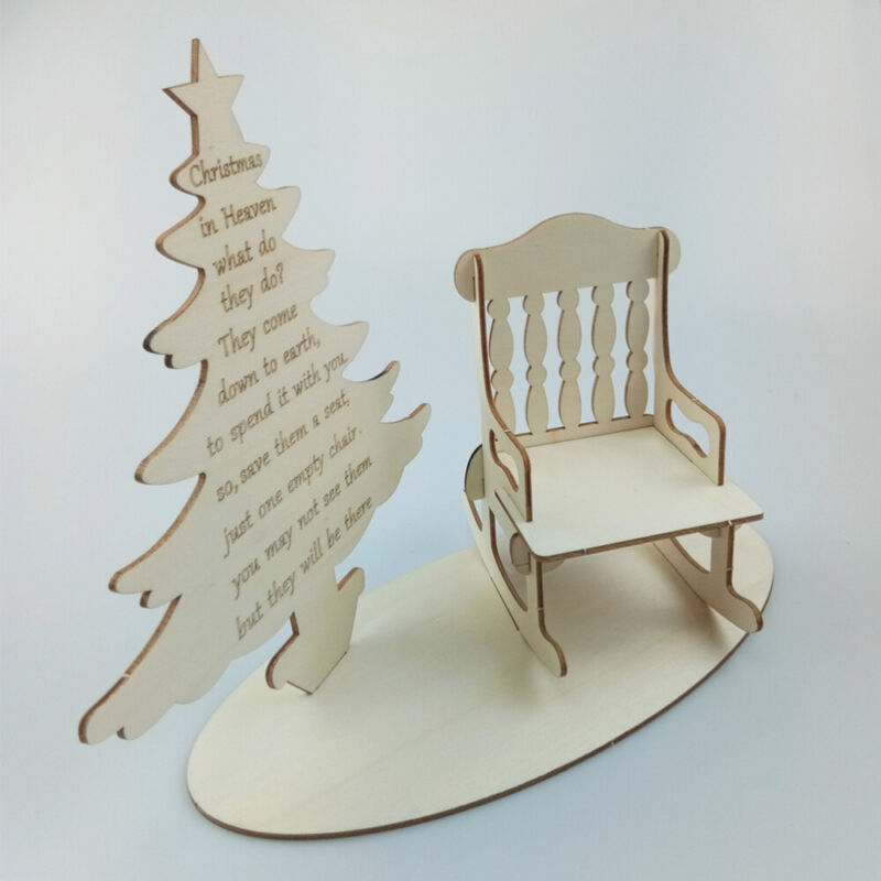 2 Pcs Bamboo Christmas Decorations for Home