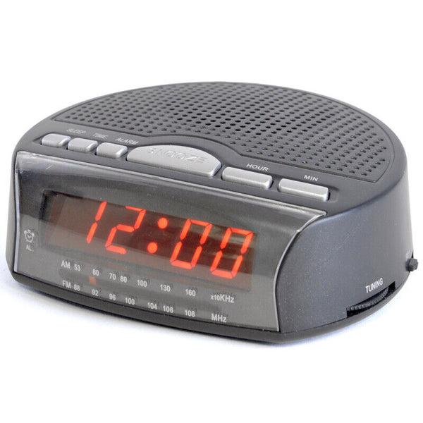 AM/FM Radio Alarm Clock LED Display - Cints and Home