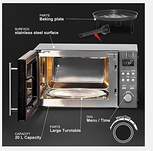 20L Combination Microwave Oven Convection