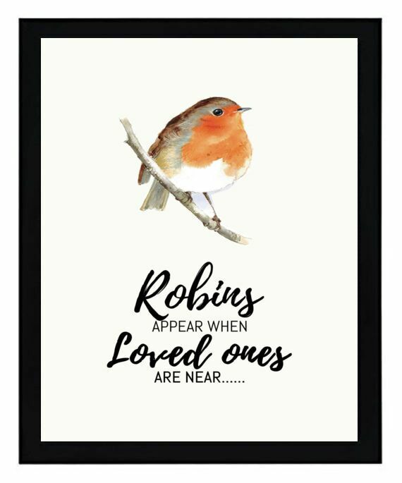 ROBIN QUOTE A4 PRINT PICTURE POSTER WALL ART - Cints and Home