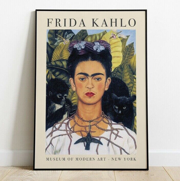 Frida Kahlo Exhibition Print, Frida Kahlo Poster - Cints and Home