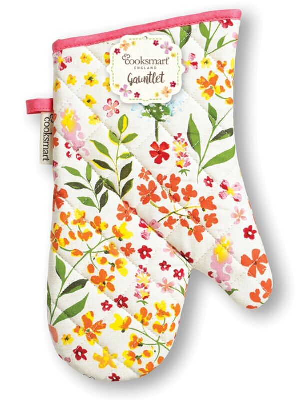 FLORAL KITCHEN COOKING OVEN GLOVE - Cints and Home