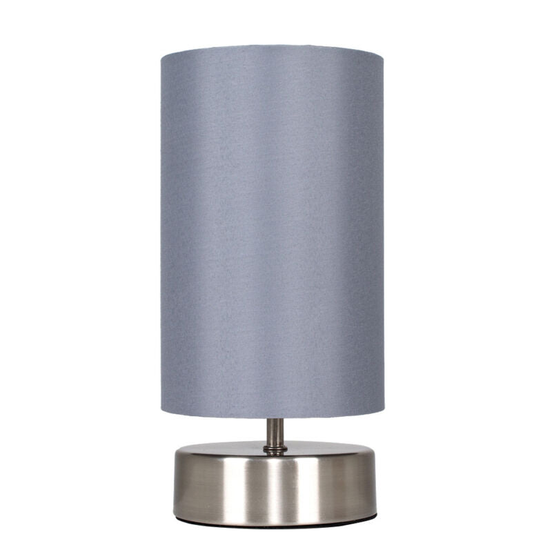 Chrome Bedside Touch Table Lamp 24cm