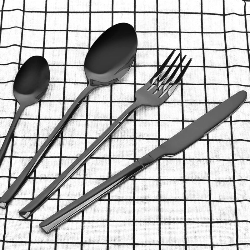 Cutlery Sets Stainless Steel Dining Knife Fork Spoon