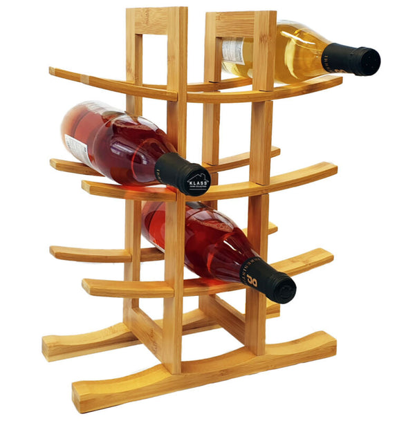 Bamboo Wine Rack | Bottle Holder