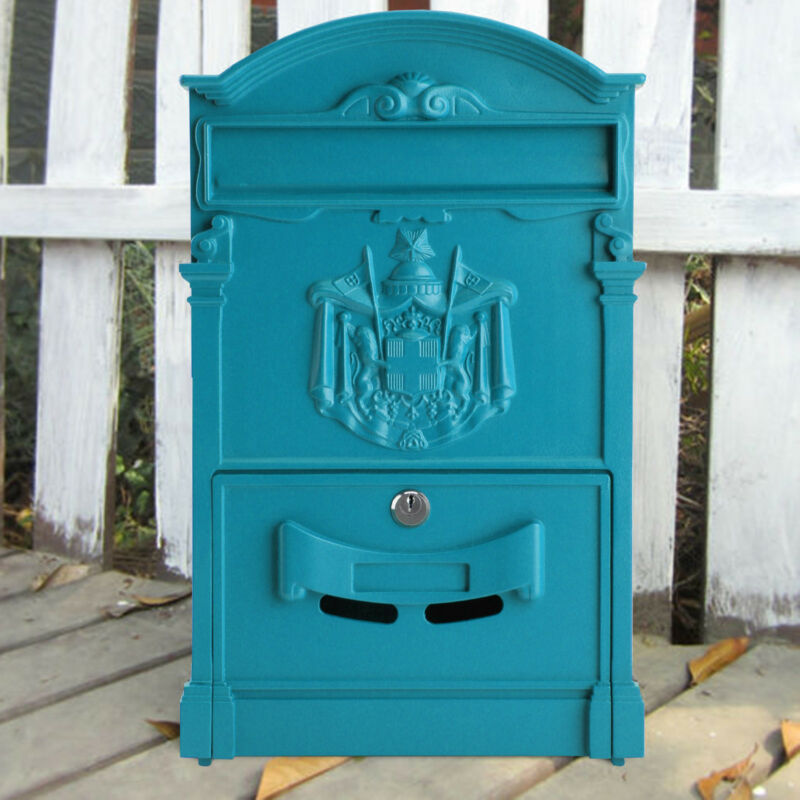 VINTAGE LOCKABLE OUTDOOR LETTER BOX - Cints and Home