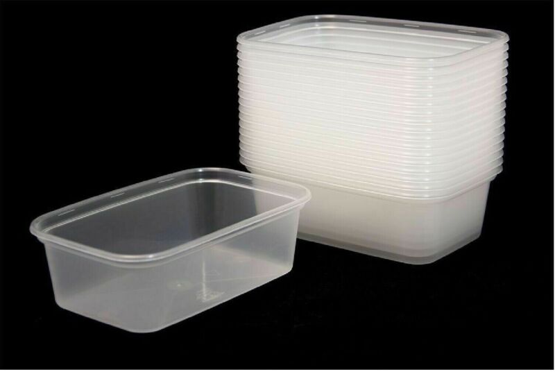 Clear Plastic Quality Containers Tubs with Lids