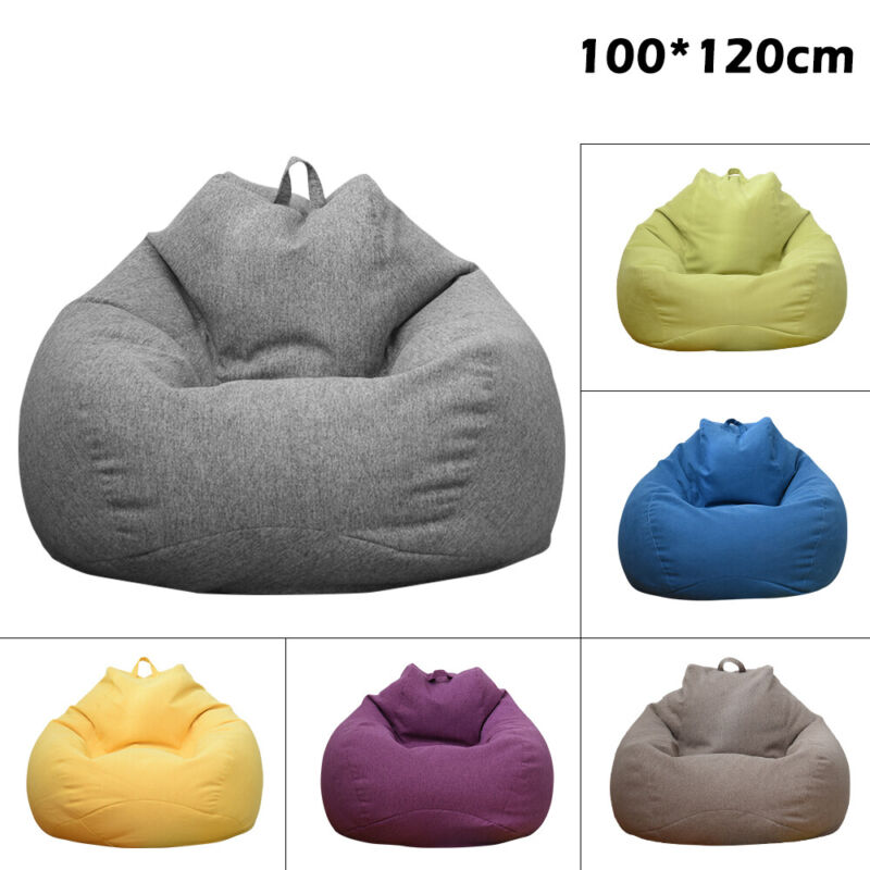 Large Bean Bag Cover Chair Lazy Lounger