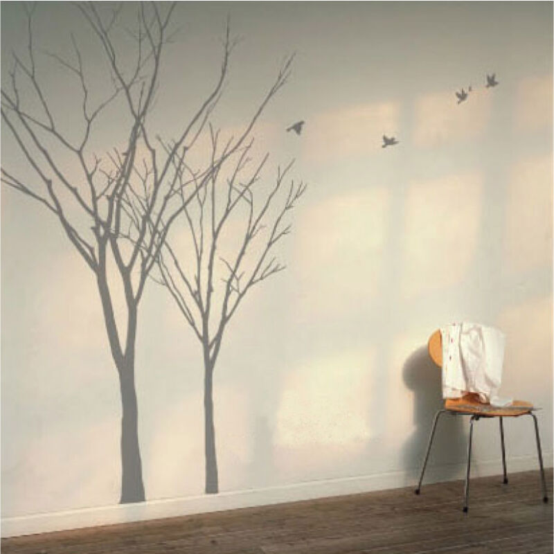 Winter Autumn Tree Wall Art Stickers - Cints and Home
