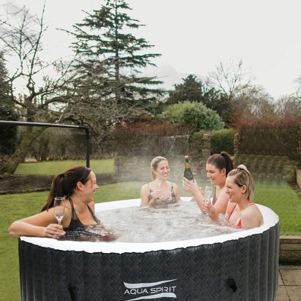 4-6 Person Inflatable Bubble Hot Tub Spa