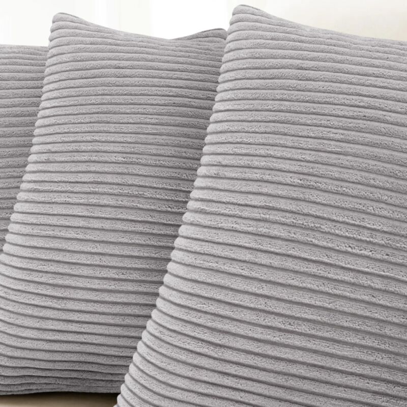 Crushed Velvet Corduroy Cushion Covers