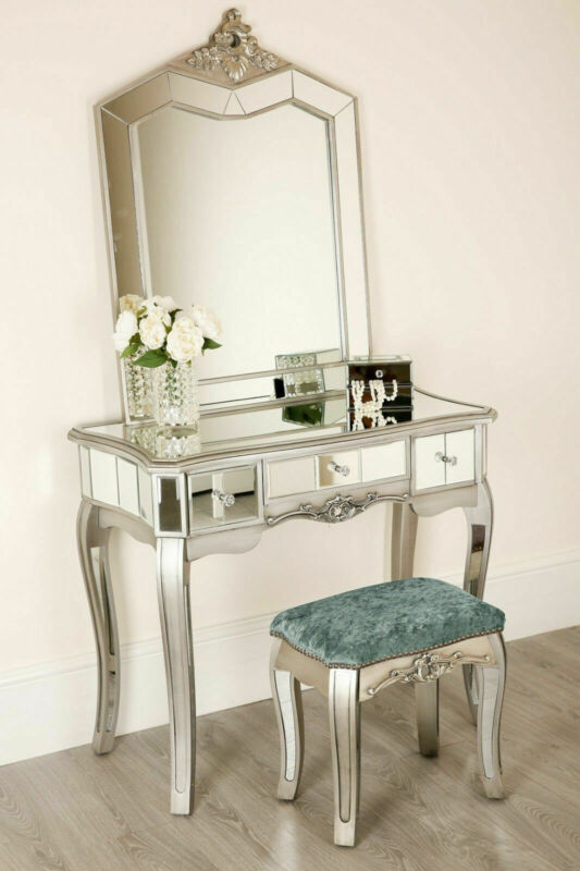Mirror Dressing Table Bedroom Bedside Cabinet